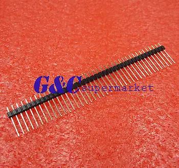 

10PCS 1*40 40Pin 2.0mm 20mm Long leg single row Male Breakable Pin Header diy electronics