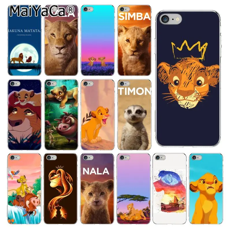

MaiYaCa The Lion King Case For iphone 11 Pro 11Pro Max 8 7 6 6S Plus X XS MAX 5 5S SE XR