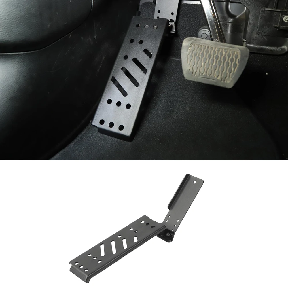 

Pedal Foot Rest Pad Kick Panel Left Side-Driver for Jeep Wrangler JL Gladiator JT 2018 2019 2020 2021 Car Interior Accessory