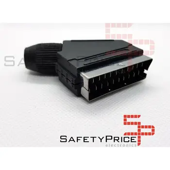 

Scart connector male 21 pin welding Video Av Rgb 21 p Plug male SP