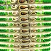 12Pieces Men And Women's Style Malverde And St Jude And The Virgin Mary Drop Oil Alloy Crystal Religion Hand Made Braid Bracelet 4