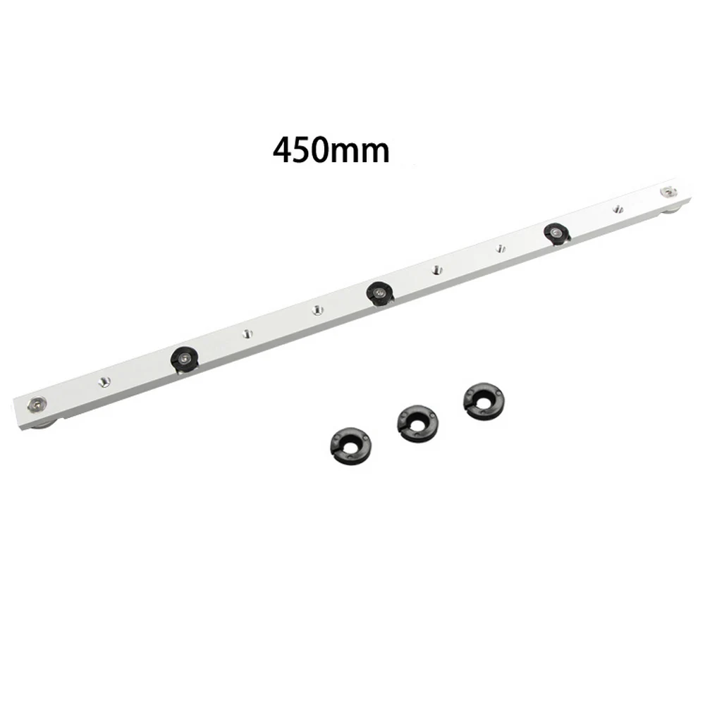 450MM 30/45 тип, универсальный Т-образный слайдер, алюминиевый сплав, Торцовочная планка, слайдер, Настольная пила, Торцовочная штанга, DIY Деревообрабатывающие инструменты 300-850 мм - Цвет: 450MM
