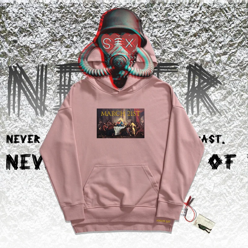 С капюшоном; rap sudaderas hombre; классические толстовки; Фирменные наклейки с принтом; модный бренд; карман; Свободный стиль; пальто