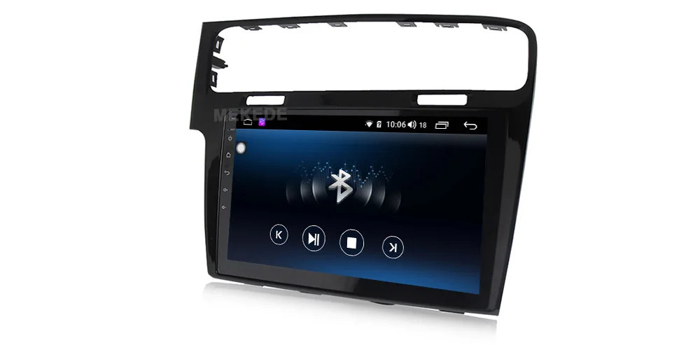 MEKEDE Android 9,0 4+ 64G Автомобильный Радио gps Navi Стерео мультимедийный плеер для Фольксваген Гольф 7 2013 wifi