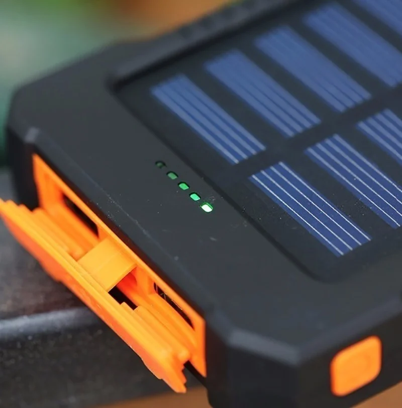 Xiaomi бренд Солнечный внешний аккумулятор 20000 мАч водонепроницаемый для Xiaomi Iphone все внешний аккумулятор быстрая внешняя батарея портативное зарядное устройство на солнечной батарее