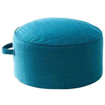 

New Design Round High Strength Sponge Seat Cushion Tatami Cushion Meditation Yoga Round Mat Chair Cushions Hap-Navy Blue