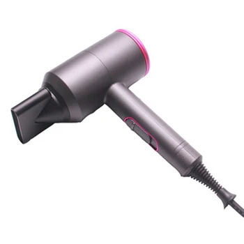 

US Plug 2000W Professional Salon Hair Dryer 2 in 1 Hot Air Dryer Brush Hair Dryer Negative Ionic Hair Straightener Comb Salon St