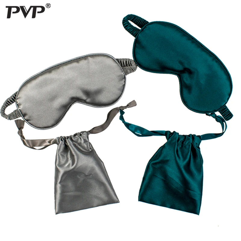 PVP 1 шт. шелковая маска для глаз сна мягкий оттенок накладки на глаза женщин и