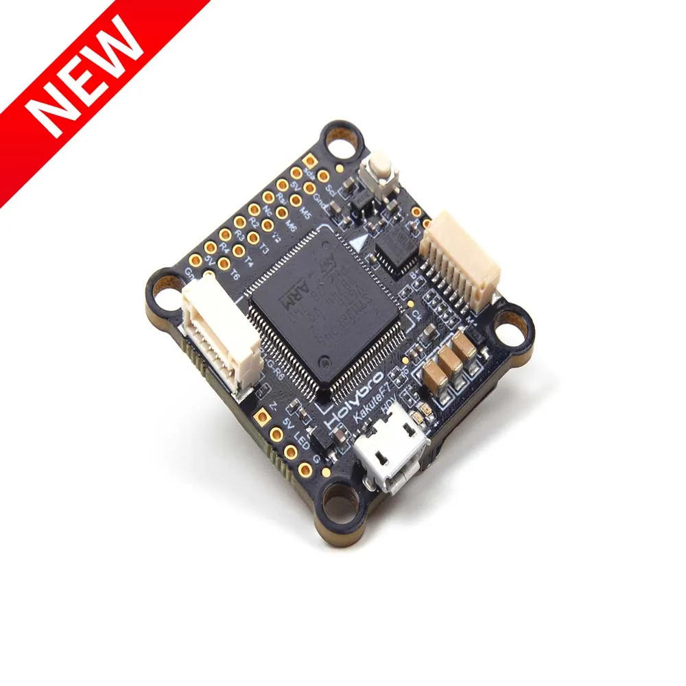 Новое поступление Holybro Kakute F7 HDV Контроллер полета STM32F745 30,5x30,5 мм с барометром для радиоуправляемого квадрокоптера FPV гоночный Дрон