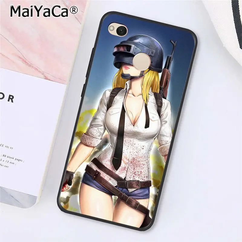 Чехол для телефона MaiYaCa Game Playerunknown's Battlegrounds PUBG для Xiaomi mi5 6 A1 A2 Lite Mi9 9SE mi8lite 8explorer Pocophone F1 - Цвет: A6