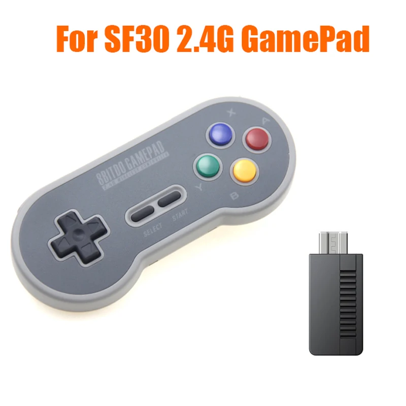 8Bitdo SF30/SN30 Pro 2,4G USB Беспроводной и Bluetooth контроллер геймпад для SNES классический выпуск вибрации управления движением USB-C