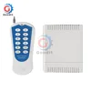 DC 12V 12 канальный релейный модуль Беспроводной RF пульт дистанционного управления передатчик + плата приемника ► Фото 1/6