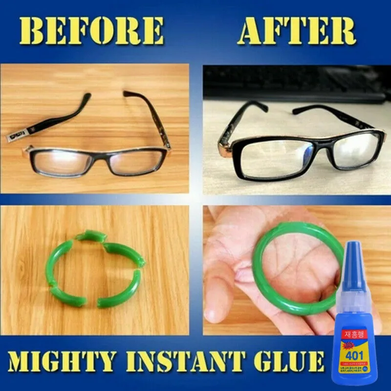 Super Glue Liquid Glue Strong Adhesive Household Repair Glue For Metal Ceramics Plastic Glass Rubber Leather Wood