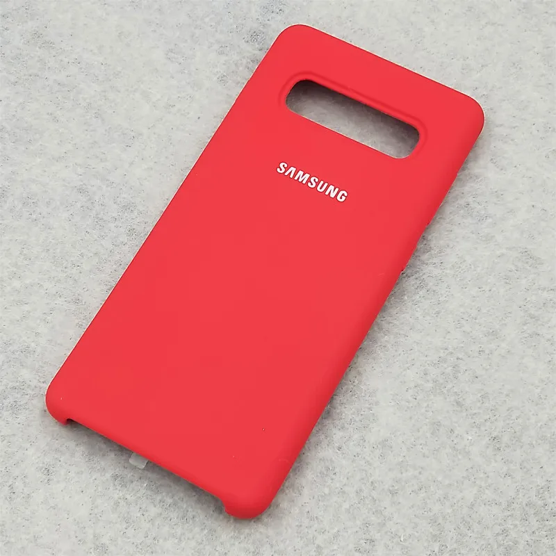 Красный S10 чехол,, samsung Galaxy S10 Plus/S10e, шелковистый силиконовый чехол, высокое качество, мягкий на ощупь, задняя защитная оболочка S 10+ S10 E - Цвет: Красный