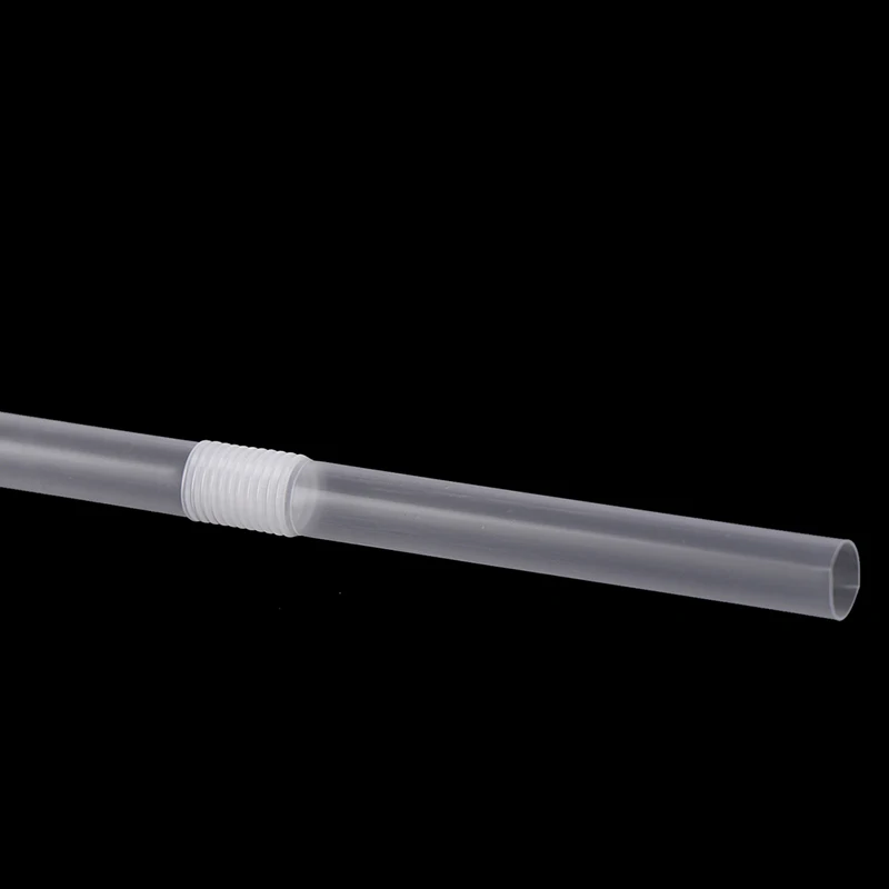 100Pcs/Pack plastic Flexible Straws For Birthday Wedding Party Cocktail Straws