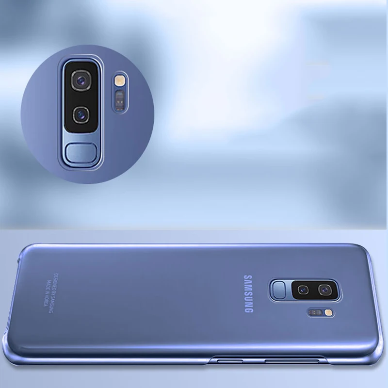samsung S8/S9/S10/S10 Plus официальный прозрачный прочный Чехол прозрачный ПК ударопрочный samsung Galaxy S10e чехол