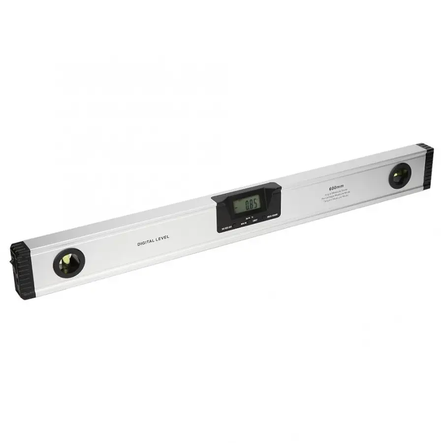

Laser Magnetic Level Ruler Digital Protractor Inclinometer Spirit Level 0-600 Vertical Horizontal Correction