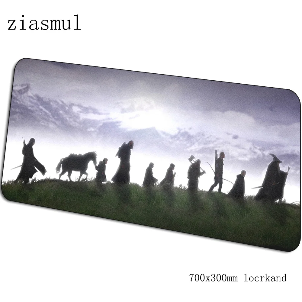 Властелин колец коврик для мыши Kawaii компьютерный коврик 700x300x3 мм игровой коврик для мыши Большой 3d padmouse клавиатура игры ПК геймер стол - Цвет: pattern 7
