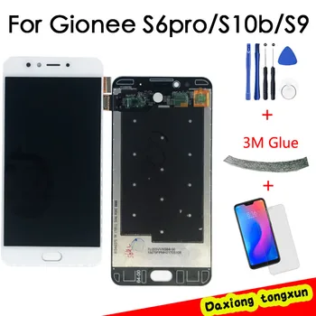 

White/Gold 5.5 inch For GiONEE GN9012 GN9012L Elife S6 Pro LCD Display + Touch Screen Digitizer Assembly Replacement