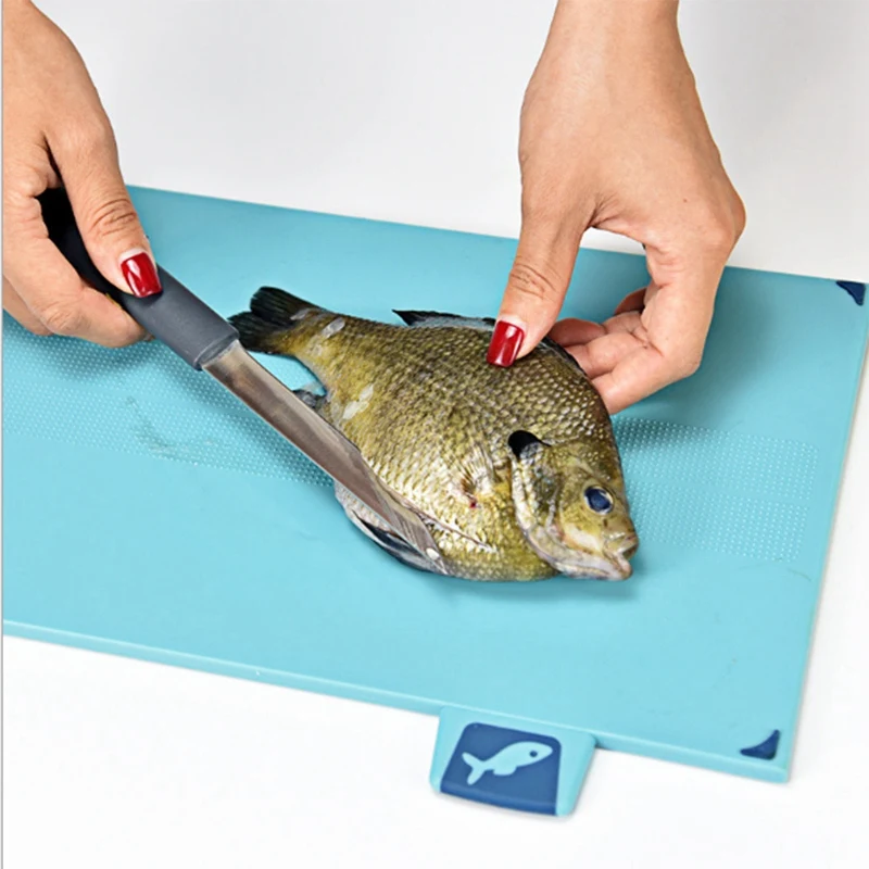 Multifunctional Classification Chopping Board Kitchen Anti-Skid Classification Cutting Board Knife Seat Stainless Steel Tool Set