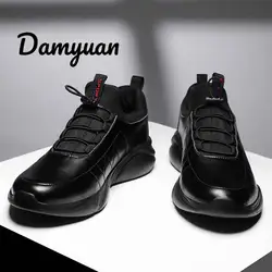Damyuan/кожаная мужская повседневная обувь; Tenis Masculino Adulto Light; Мужская обувь; 46; прогулочная обувь; большие размеры 48; гибкая Осенняя