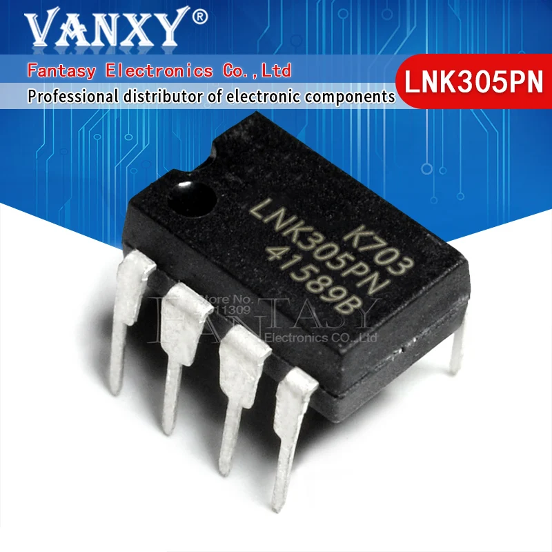 50 шт. LNK305PN DIP7 LNK305 DIP LNK305P DIP-7 305PN | Электронные компоненты и принадлежности