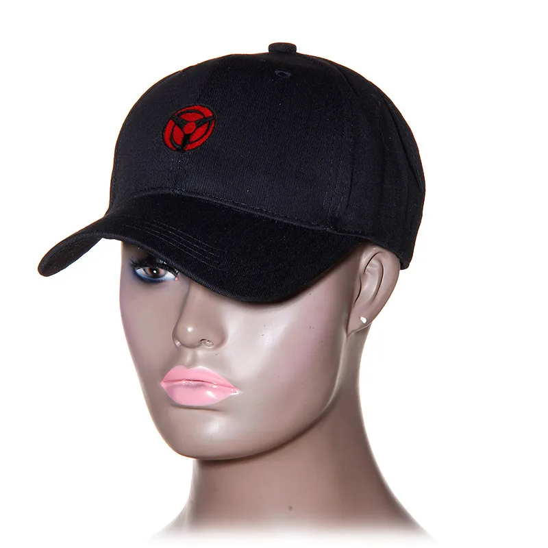 Uchiha Obito Kakashi Sharingan Dad Hat Хлопковые бейсболки Наруто бейсболка с вышивкой