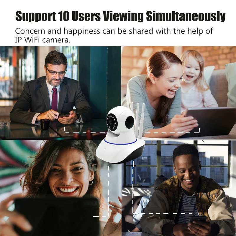 Wifi ip камера 1080P Wi Fi безопасность видеонаблюдение P2P Мини Беспроводная CCTV домашняя
