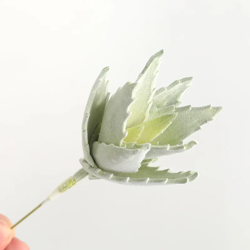 Высококачественное моделирование суккулента алоэ вера, растение Diy суккулент домашний декор нордическое зеленое растение поддельное растение суккулент QW59