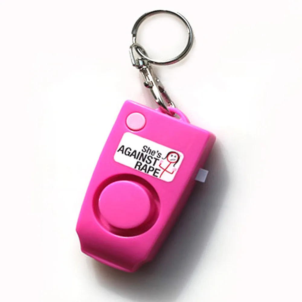 

Anti-rape Device Alarm Loud Alert Attack Panic Keychain Safety Personal Security 8.5