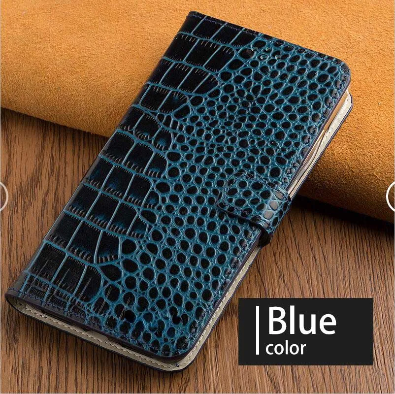Для zte Blade A210 A452 A512 A520 A530 A610 Blade V7 lite V8 mini V9 V10 Vita чехол из воловьей кожи Роскошный кошелек со слотом для карт телефон флип co - Цвет: Blue