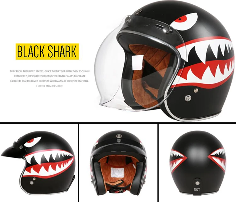 MOTORCYCLE vintage Retro helmets (22)