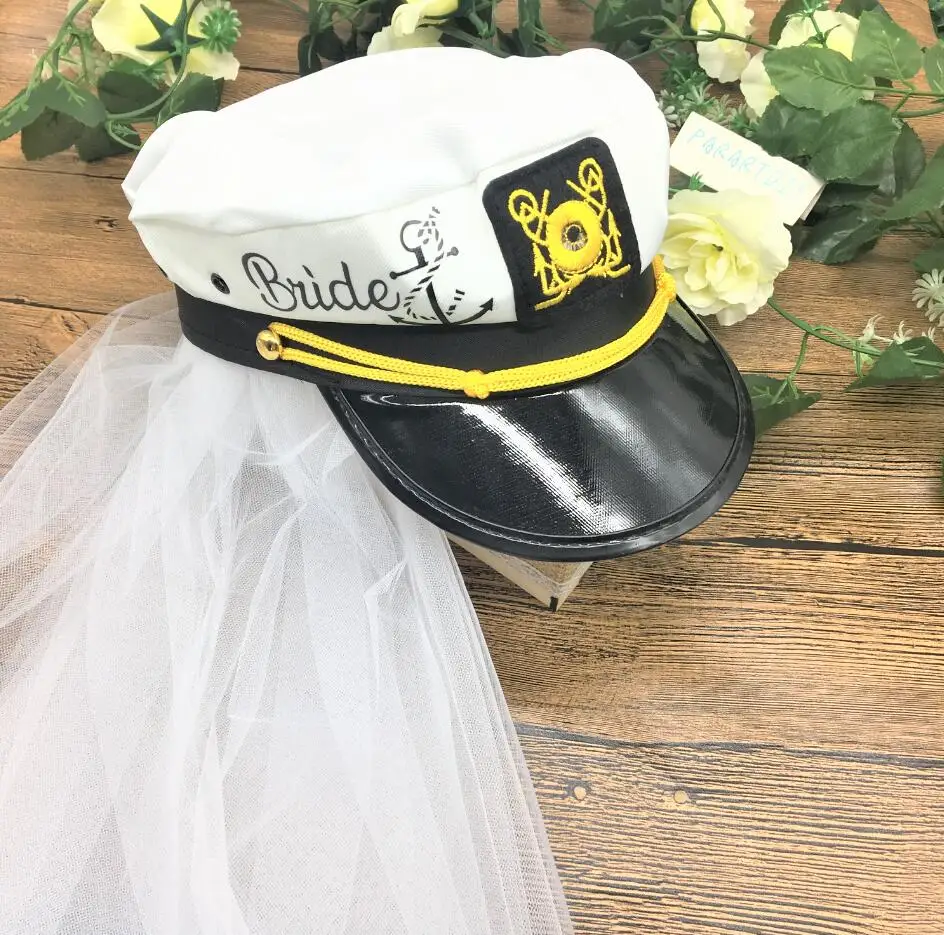 custom Nautical sailor hats, wedding 