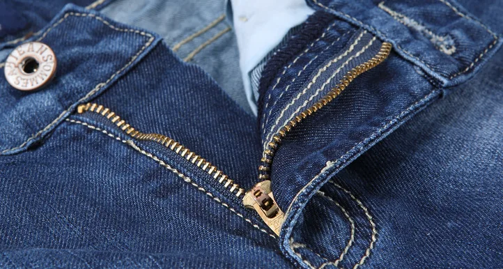 Goldberg Autumn Clothing New Style Men Washing Korean-style Slim Fit Slimming Jeans HJED1B011 Blue
