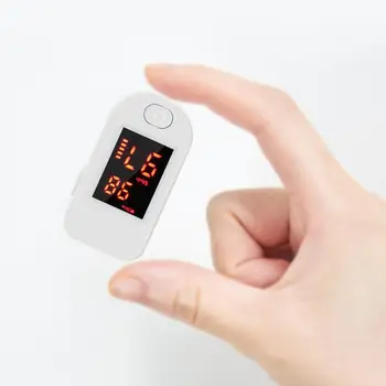 

1Pcs OLED Screen Finger Clip Oximeter Pure Heart Rate Monitoring Device Pulse Oximetry Measuring Blood Oxygen Finger Clip