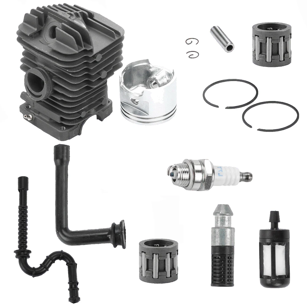 

49mm Chainsaw Cylinder Piston Assembly For Stihl 02- MS290 039-MS390 Rebuilding