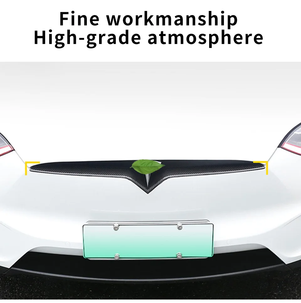 Гриль Накладка для модели tesla модель x карбон/аксессуары tesla x tesla модель X дверь/углеродное волокно внешний tesla автомобильные аксессуары