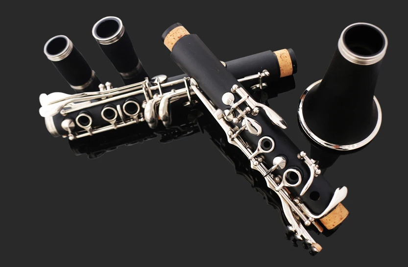 New Clarinet B-flat Tune Professional High Quality Woodwind Instruments Clarinet Black tube With Case Accessories