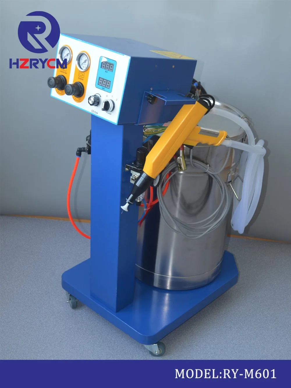 Double digital Display Electrostatic Powder Coating Equipment _01