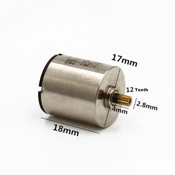 

Micro Mini 17mm*18mm Big Coreless Electric Motor DC 5V-12V 20000RPM High Speed for Robot Toy Control