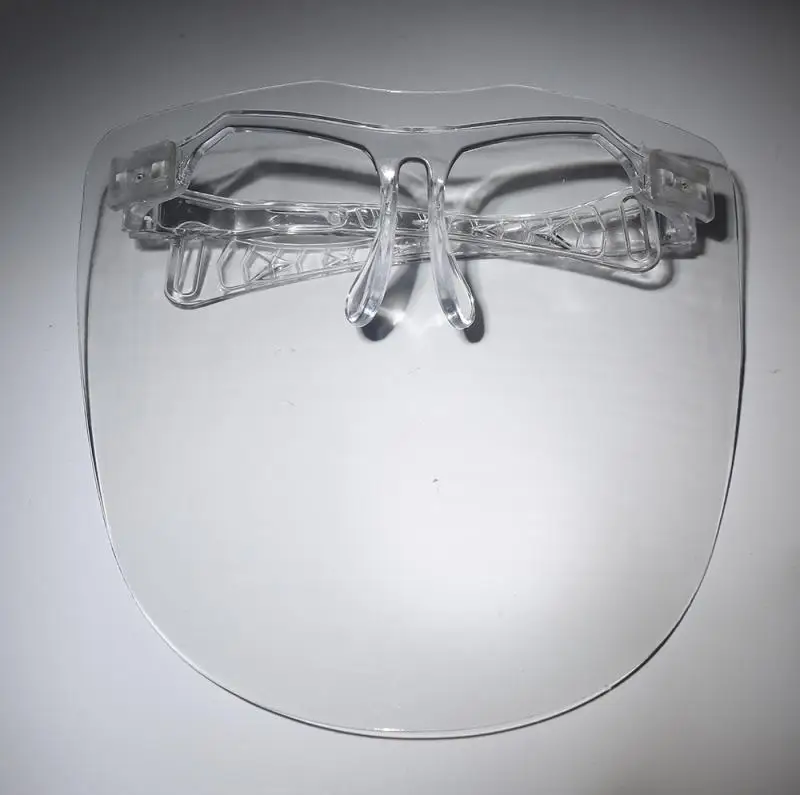 

1pcs Oversized Lens Glasses Transparent Protective Mask,Faceshield ,Full Face Cover,anti-spray Glasse Personal Protection Tools