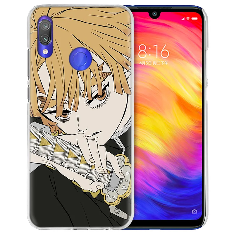 Чехол для Xiaomi Redmi Note 7 7A фотоаппаратов моментальной печати 7S 6 6A 5 Y3 K20 mi 8 до 9 лет CC9 CC9E A1 A2 A3 играть F1 Lite Pro Plus демон убийца Kimetsu Y