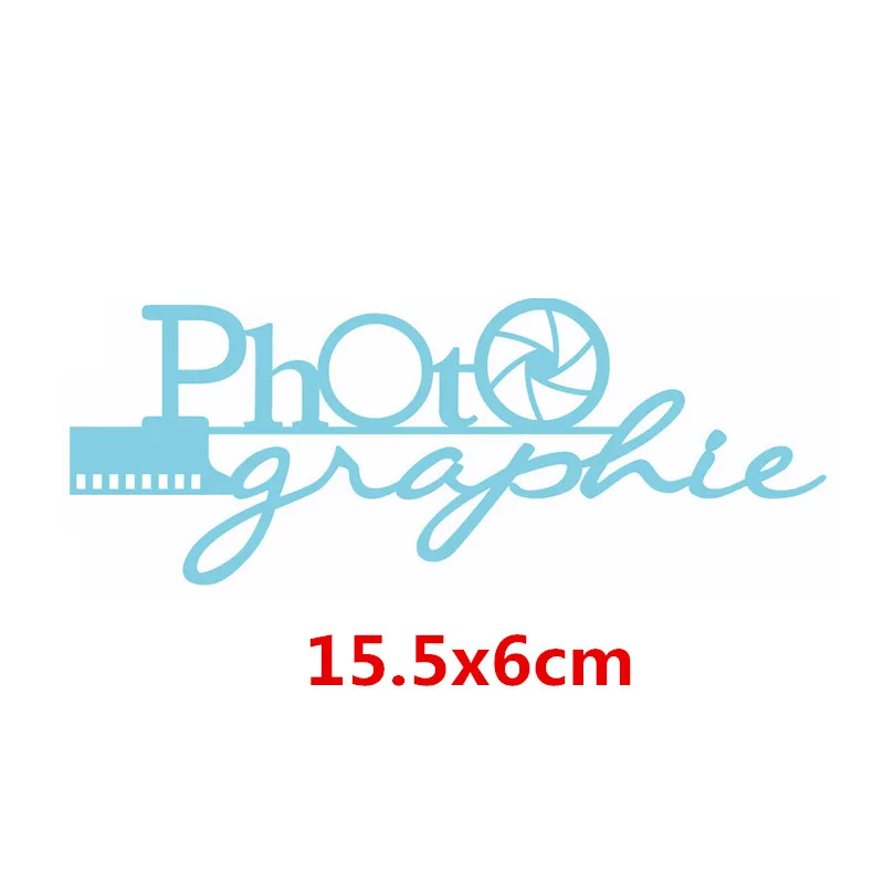 Французский Bonheur Automne photographhie фото ансамбль важные металлические режущие штампы для DIY Scrarpbooking тиснение карты Ремесло - Цвет: Picture 12