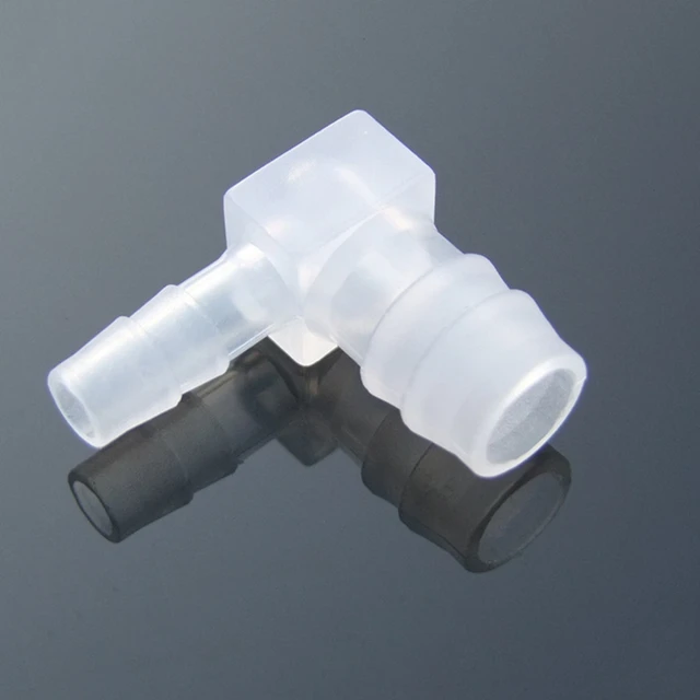 5PCS 4mm 6mm 8mm 10mm 12mm 14mm 16mm 18mm 20mm Hose Barb Elbow Plastic  Connector Pipe Fitting Adapter Reducer For Aquarium