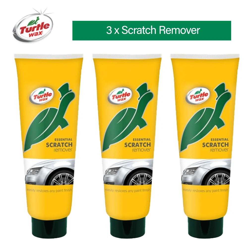 3*100 мл «Антицарапин» SCRATCH REMOVER 100 мл Turtle Wax 52997 - Цвет: 3*100 мл