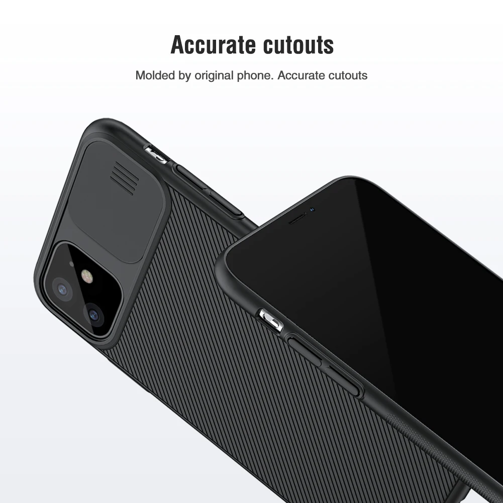 Чехол для телефона NILLKIN CamShield для iPhone 11/iPhone 11 Pro/iPhone 11 Pro Max Slide для защиты камеры задняя крышка