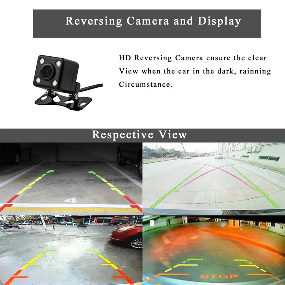 2.7 Inch Car DVR  Camera Full HD 1080P 140 Degree Dashcam Video Registrars Dual Lens Rear View Night Vision G-Sensor Dash Cam