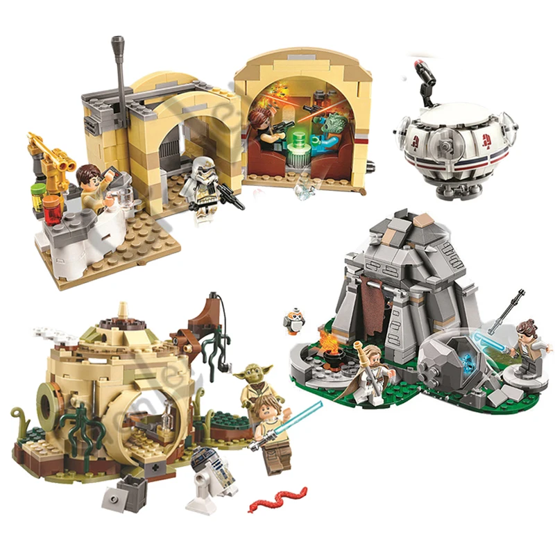 

NEW 10905 Star Wars Series Mos Eisley Cantina Building Block 400pcs Bricks Toys Compatible With LEGOING Free Shipping