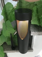 Lawn Lamp Bollards-Light Landscape Led Garden Solar Outdoor Waterproof Villa Modern Courtyard