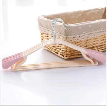A 10Pcs Mult-function Space Saving Hanger Plastic Cloth Hanger Hook Magic Clothes Hanger With Hook Closet Organizer Home - Цвет: A